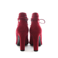 Hermès Stivali in Pelle in Rosso