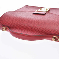Louis Vuitton Monceau in Pelle in Rosso