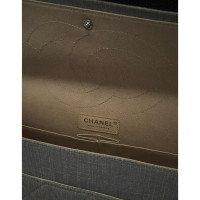 Chanel 2.55 aus Jeansstoff in Grau