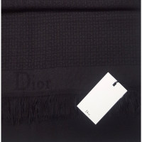 Dior Sjaal Viscose in Zwart