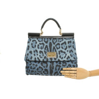 Dolce & Gabbana Sicily Bag Denim in Blauw