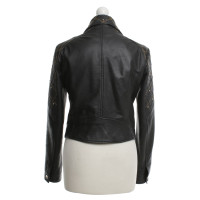 Versace Short jacket in biker style