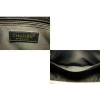 Chanel Grand  Shopping Tote Leer in Zwart