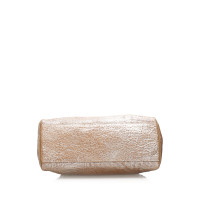 Fendi Handbag Leather in Cream