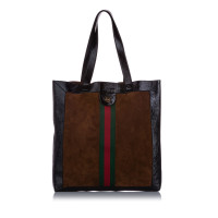 Gucci Ophidia Suede in Brown