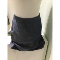 Max & Co Skirt Cotton in Blue