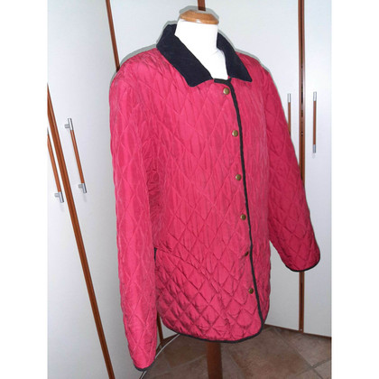 Les Copains Jacke/Mantel aus Seide in Rot