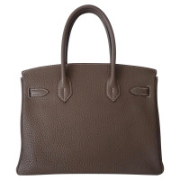 Hermès Birkin Bag 30 aus Leder in Ocker