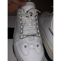 Dsquared2 Trainers Leather in White