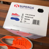 Superga Sneakers aus Baumwolle in Orange