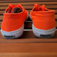 Superga Sneakers aus Baumwolle in Orange