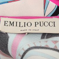 Emilio Pucci Robe en soie avec un motif coloré