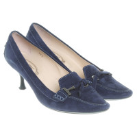 Tod's Suede Pumps in blue