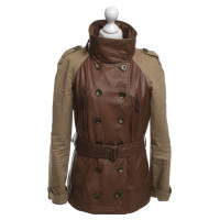 Burberry Leather jacket in brown