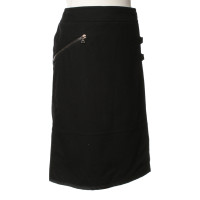 Prada Black wool skirt