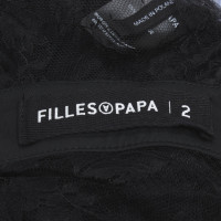 Filles A Papa Two-piece skirt with lace