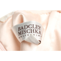 Badgley Mischka Dress Silk in Nude