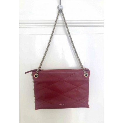 Lanvin Handbag Leather in Red