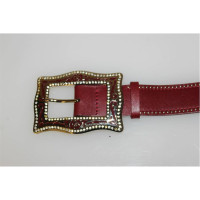Orciani Belt Leather in Bordeaux