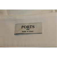Ports 1961 Rock aus Baumwolle in Weiß