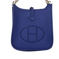 Hermès Evelyne aus Leder in Blau