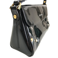 Balenciaga Handtasche aus Lackleder in Schwarz