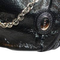 Laurèl Patent leather bag pocket