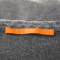 Boss Orange Top in grijs en wit