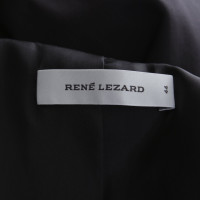 René Lezard Suit Wol in Zwart