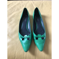 Marc Jacobs Slippers/Ballerinas Leather in Green