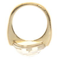 Swarovski Ring aus Vergoldet in Gold