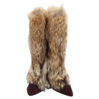 Oscar De La Renta Boots with fur (fox)