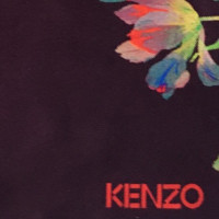 Kenzo Sciarpa di seta floreale