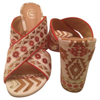 Ash Mules ethnic embroidery 
