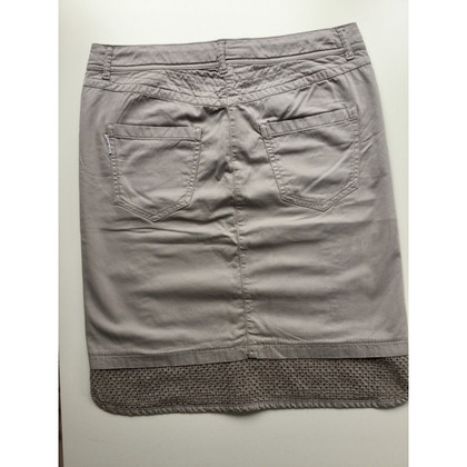 Marc Cain Skirt Cotton in Grey