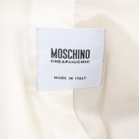 Moschino Jas/Mantel in Crème