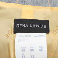 Rena Lange Costume avec motif à carreaux