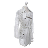 Sportalm Jacke/Mantel aus Baumwolle in Weiß