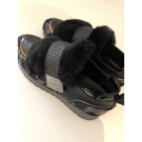 Baldinini Sneakers aus Leder in Schwarz