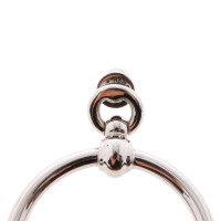 Hermès Earring Steel in Silvery