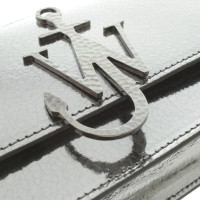 J.W. Anderson Logo Bag Small en Cuir en Argenté