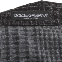 Dolce & Gabbana Blouse zwart / White