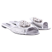 Dolce & Gabbana Silver colored sandals