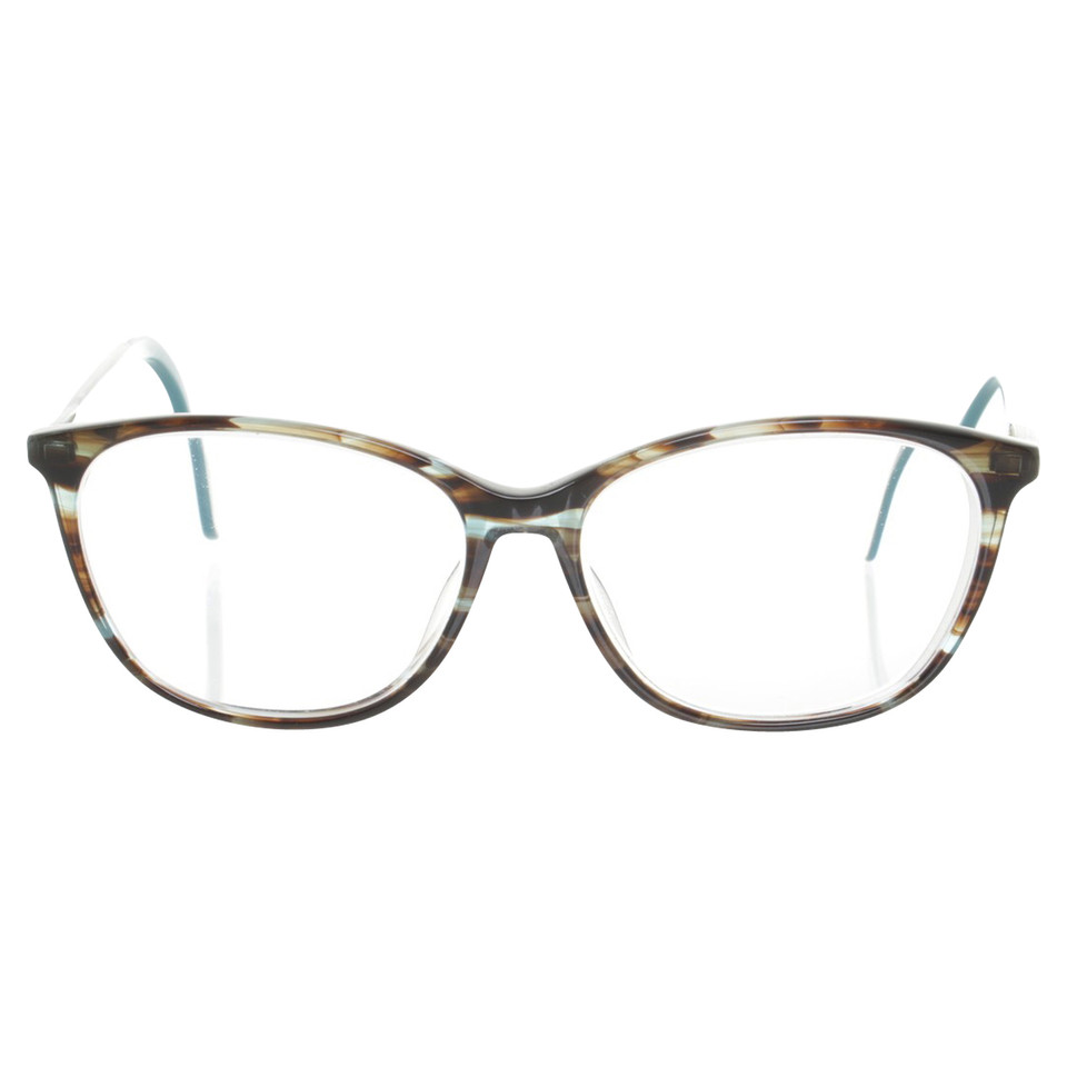 Lacoste Brille in Braun/Blau 