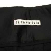 Alice + Olivia Trousers Jersey in Black