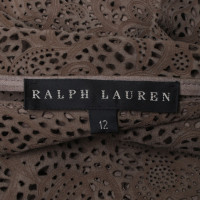 Ralph Lauren top in leather