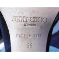 Jimmy Choo Stiefeletten aus Wildleder in Schwarz