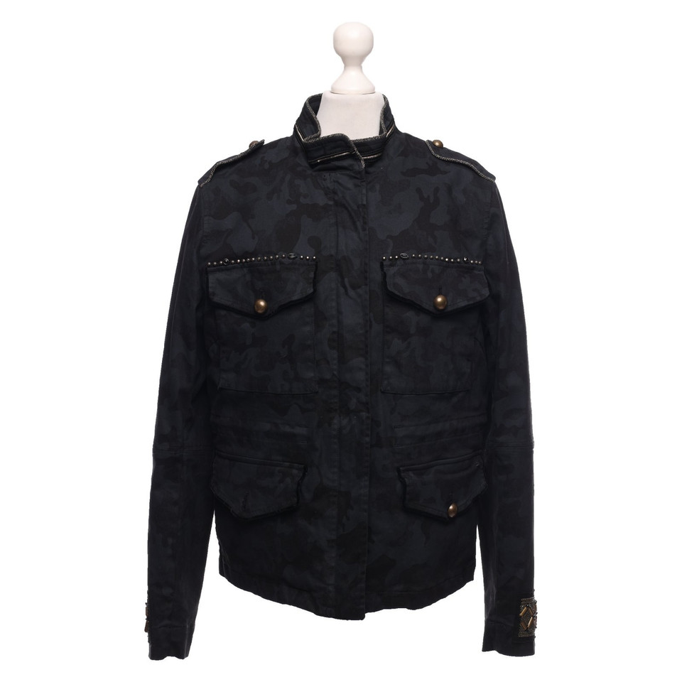 Mason's Jacket/Coat Cotton in Black