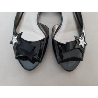 Marc By Marc Jacobs Slippers/Ballerinas Patent leather in Black