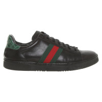 Gucci Sneaker in Pelle in Nero